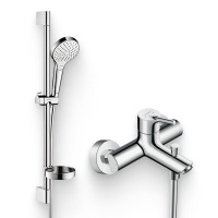 Душевой комплект Смеситель Hansgrohe Talis S 72400000 + Гарнитур Croma 26566400 Душевой комплект Смеситель Hansgrohe Talis S 72400000 + Гарнитур Croma 26566400