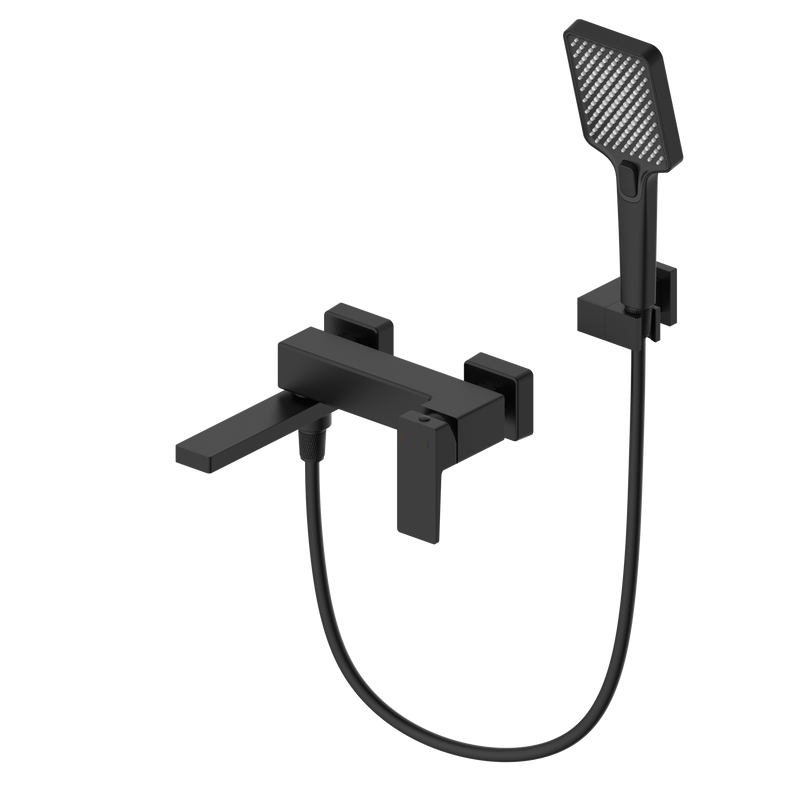 Смеситель для ванны с душем Wonzon & Woghand WW-88037068-MB матовый черный