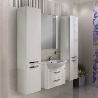 Мебель для ванной комнаты AQUATON Ария М 65 белая