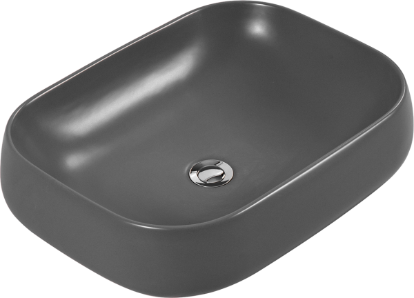 Накладная раковина AQUATEK AQ5526-MG матовая серая