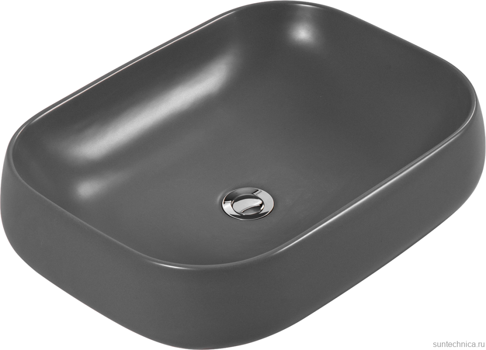 Накладная раковина AQUATEK AQ5526-MG матовая серая