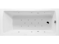 Акриловая ванна Excellent Aquaria WAEX.AQU17.RELAX 170x75 см, левая, встраиваемая, с гидромассажем, белая, с каркасом, со сливом-переливом