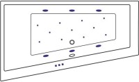 Акриловая ванна Excellent Sfera WAEX.SFL17.RELAX L 170x100 см, угловая, левая, встраиваемая, с гидромассажем, белая, асимметричная, с каркасом, со сливом-переливом