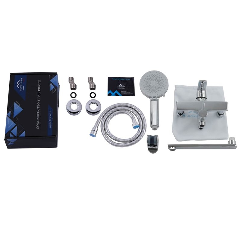 Смеситель для ванны с душем Fashun A2289 хром