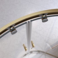 Душевой уголок Cezares Relax RELAX-304-RH-2-120/90-C-BORO 120x90, профиль брашированное золото