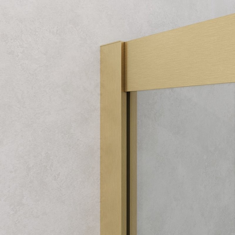 Душевой уголок Cezares Relax RELAX-304-RH-2-120/90-C-BORO 120x90, профиль брашированное золото