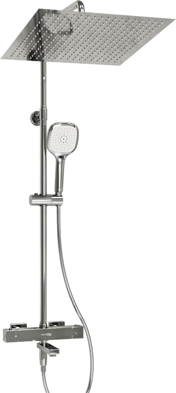 Душевая стойка Wasserkraft Aller A199.119.065.010.CH Thermo с термостатом, хром