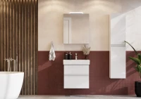 Зеркало-шкаф Roca Oleta 60 L, белое матовое