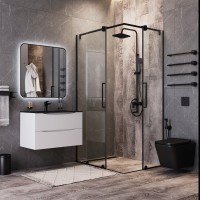 Зеркало BOND Loft M35ZE-8080 80х80 с подсветкой
