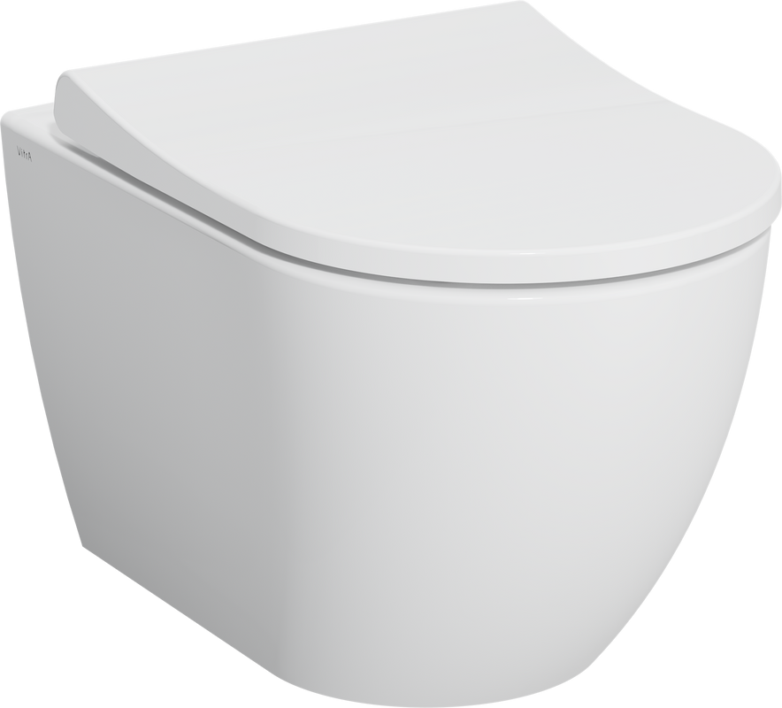 Комплект Унитаз подвесной VitrA Mia Round SmoothFlush 7510B003-0075 безободковый + Крышка 801-003-019 с микролифтом + Инсталляция Grohe Rapid SL 38772001 3 в 1 с кнопкой смыва
