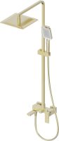 Душевая стойка Wonzon & Woghand WW-88047068-BG брашированное золото