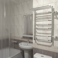 Полотенцесушитель водяной Тругор ЛЦ Браво ПМ 3 П R 50x80x40, с полкой