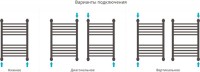Полотенцесушитель водяной Сунержа Богема + 60x40 выгнутая
