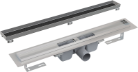 Душевой трап (лоток) AlcaPlast APZ1 APZ6S 850 85 см, решетка хром, под плитку