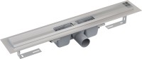 Душевой трап (лоток) AlcaPlast APZ1 APZ6S 850 85 см, решетка хром, под плитку