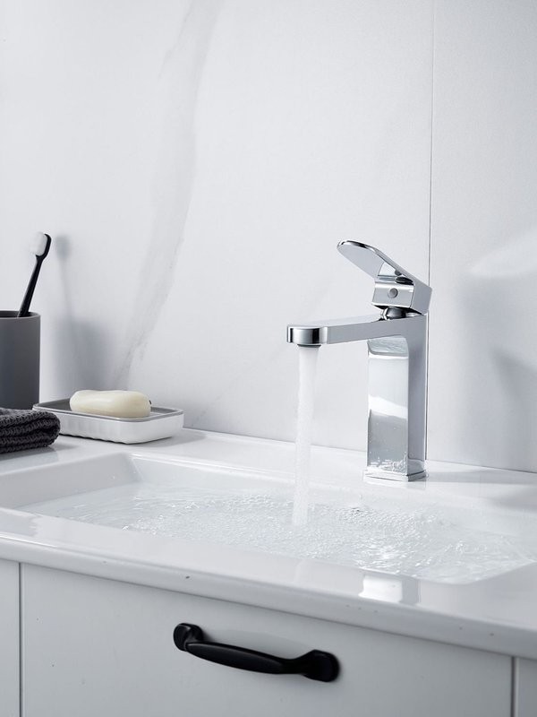 Смеситель для раковины Shevanik S4501, хром