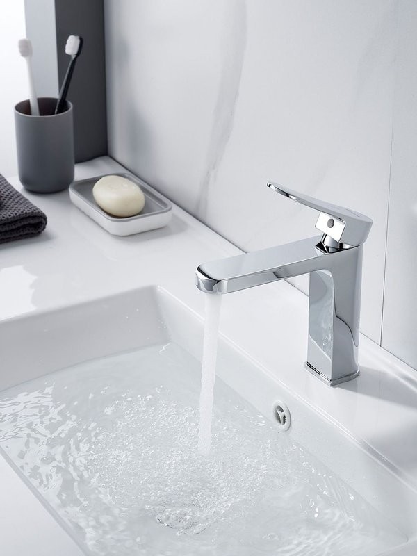 Смеситель для раковины Shevanik S4501, хром