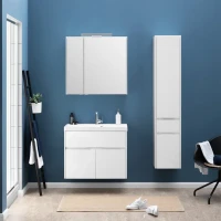 Зеркало-шкаф Aquanet Латина 80 белое