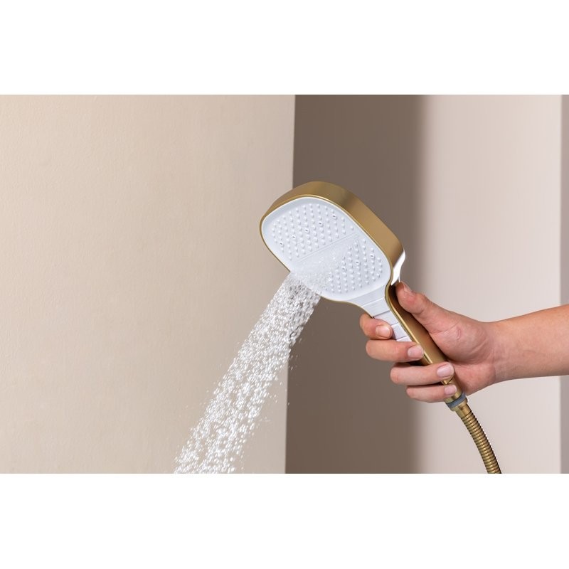 Смеситель на борт ванны Raglo R02.31.03, золотой сатин