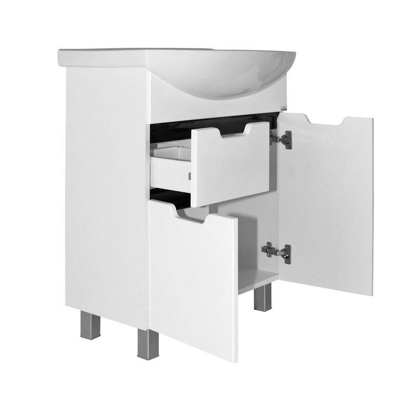 Тумба для ванной "ПРОМЕТЕЙ-65" под раковину Best-65( (Sanita Lux) ПВХ)