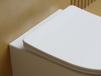 Комплект Унитаз подвесной Ceramicanova Balearica Rimless CN6000MW белый матовый + Инсталляция STWORKI + Кнопка 230823 хром матовый