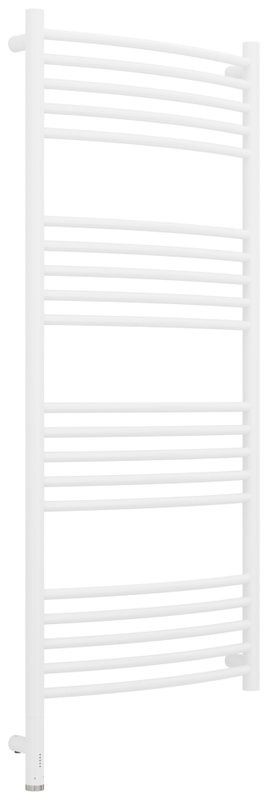 Полотенцесушитель электрический Сунержа Богема 3.1 30-6002-1250 130x55 см, подключение слева, матовый белый, лесенка