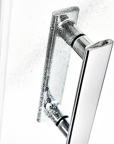 Душевая дверь в нишу Ravak Smartline SMSD2-110 B L Transparent, профиль хром
