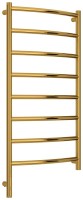 Полотенцесушитель электрический Сунержа Галант 3.1 03-6000-1050 110x55 см, подключение слева, золото, лесенка
