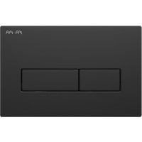 Кнопка смыва для унитаза AM.PM ErgoFit М I110338 АБС-пластик, цвет матовый черный