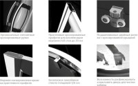 Душевой уголок Radaway Premium Plus DWD+S 140x80 прозрачное стекло