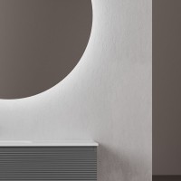 Тумба с раковиной Sancos Folk 100 L grey soft
