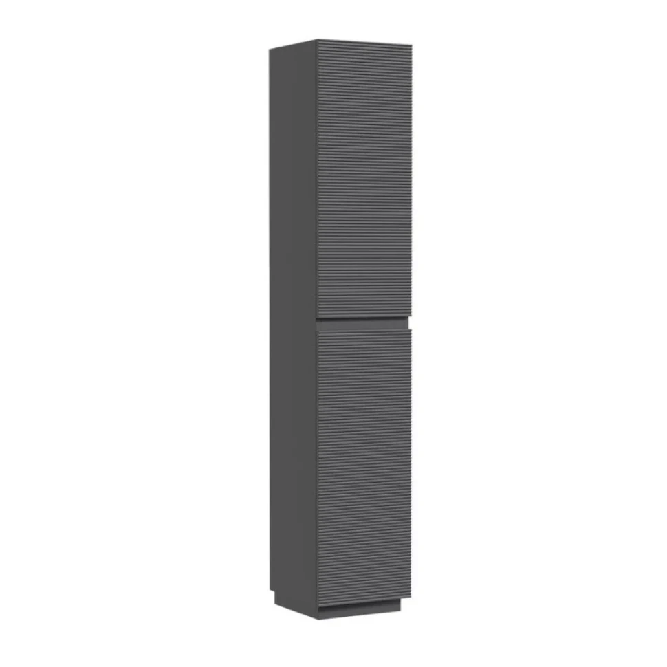 Шкаф-пенал для ванной Sancos Folk Floor PFL35FGS, grey soft