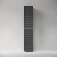 Шкаф-пенал для ванной Sancos Folk Floor PFL35FGS, grey soft