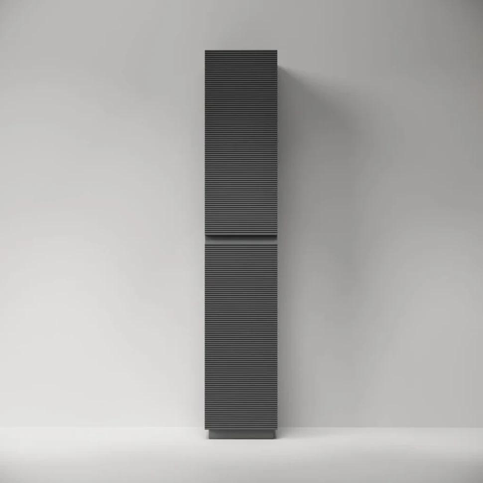 Шкаф-пенал для ванной Sancos Folk Floor PFL35FGS, grey soft