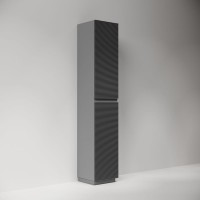 Шкаф-пенал для ванной Sancos Folk Floor PFL35FGS, grey soft