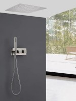 Душевой комплект Abber Daheim AF8255SP С ВНУТРЕННЕЙ ЧАСТЬЮ, сатин