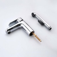 Смеситель для раковины AQUATEK Ника AQ1812CR с гигиеническим душем, хром