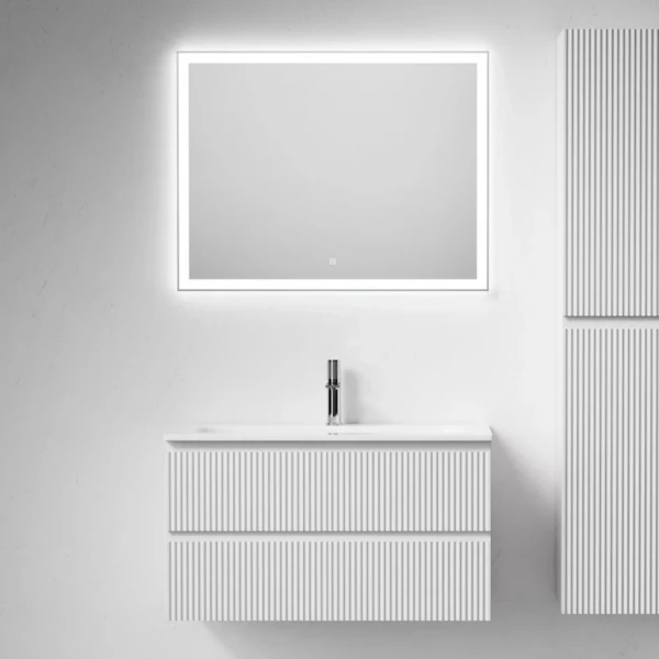 Мебель для ванной комнаты Sancos Snob R 90 подвесная, bianco, раковина СN7019