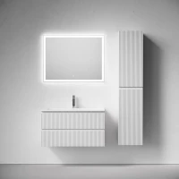Мебель для ванной комнаты Sancos Snob R 90 подвесная, bianco, раковина СN7019