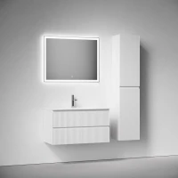 Мебель для ванной комнаты Sancos Snob R 90 подвесная, bianco, раковина СN7019