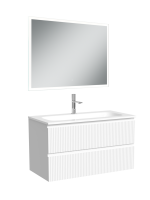 Мебель для ванной комнаты Sancos Snob R 90 подвесная, bianco, раковина СN7019