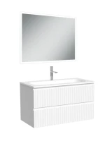 Мебель для ванной комнаты Sancos Snob R 90 подвесная, bianco, раковина СN7019