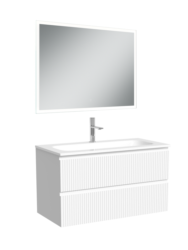 Мебель для ванной комнаты Sancos Snob R 90 подвесная, bianco, раковина СN7019