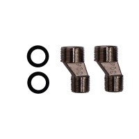 Душевая стойка AZARIO Alanti AZ-K2332-1GR серый графит