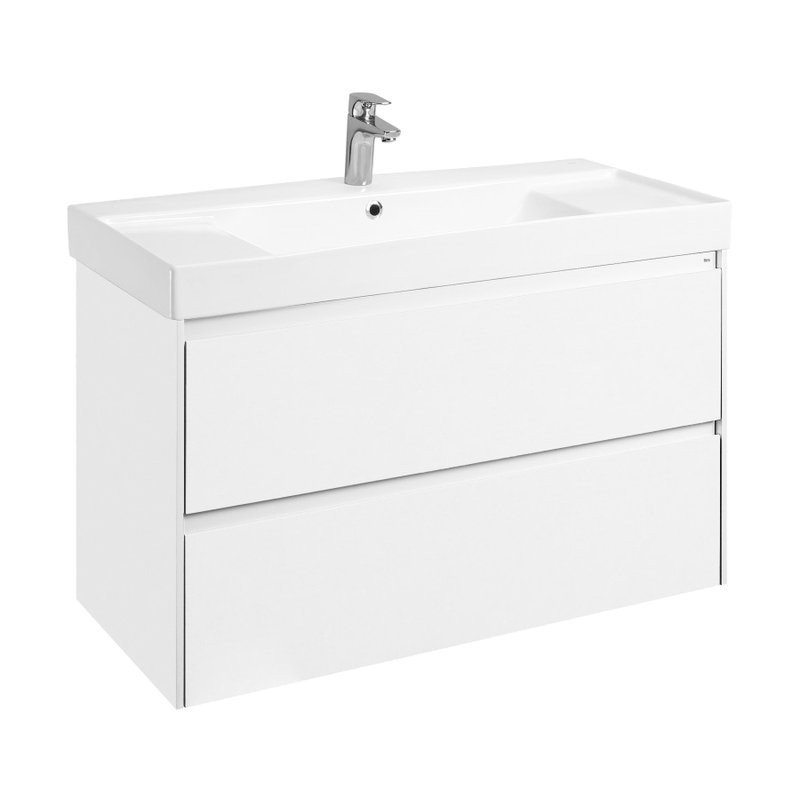 Мебель для ванной комнаты Roca Ona 100 белая матовая