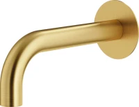 Излив Plumberia Selection Ixo SPT0058OB для ванны, брашированное золото