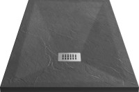 Поддон для душа Grossman Strong GR-S270100Q 70х100 см, графит
