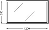 Зеркало Jacob Delafon EB1444 120