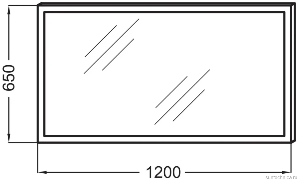Зеркало Jacob Delafon EB1444 120