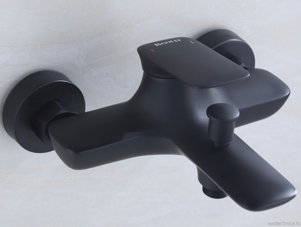 Душевой комплект BOND Circle B34-5288 матовый черный